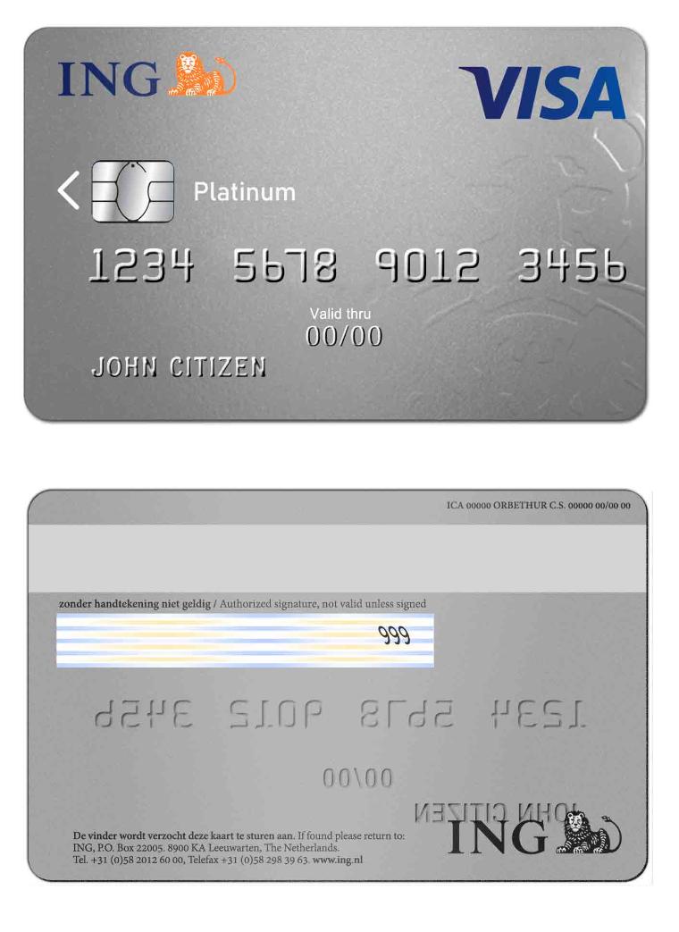 Netherlands ING VISA